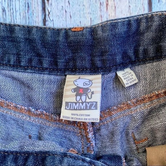 *SALE* EUC JimmyZ Denim Short Shorts WOW! - Picture 7 of 11